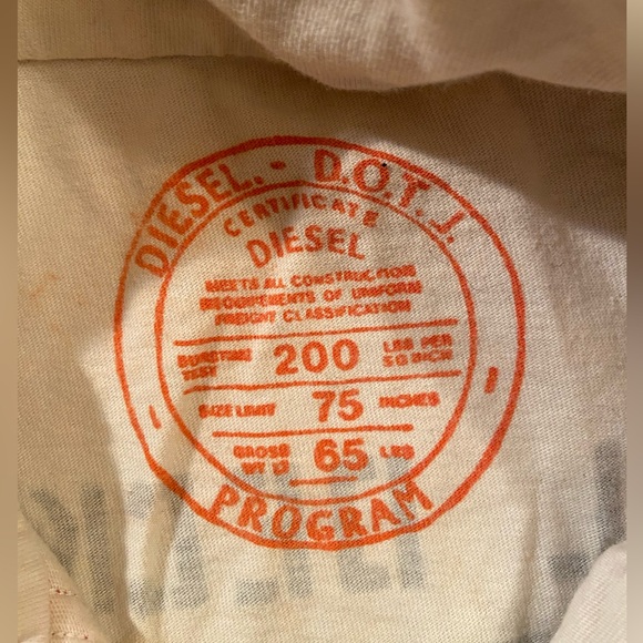 DIESEL 5J Deck Off cotton bomber full zip jacket - Picture 11 of 14